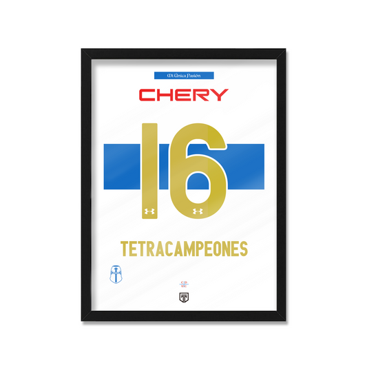 CUADRO UNIVERSIDAD CATÓLICA TETRACAMPEONES 16