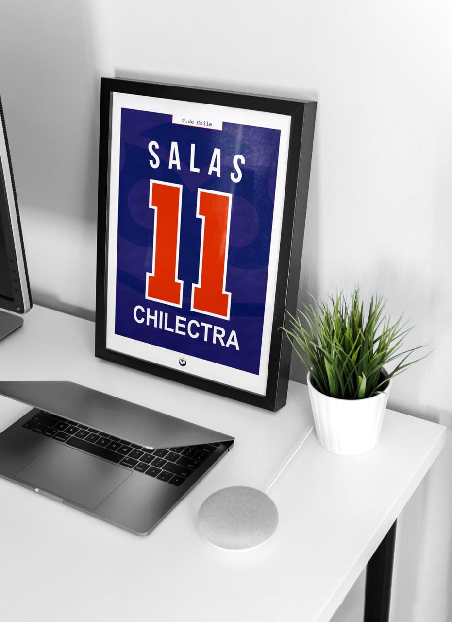 UNIVERSIDAD DE CHILE 96' MARCELO SALAS 11 CUADRO