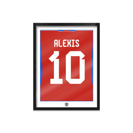 CUADRO ALEXIS SÁNCHEZ 10 SELECCIÓN CHILENA 2023