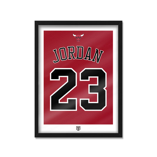 CUADRO MICHAEL JORDAN 23 CHICAGO BULLS
