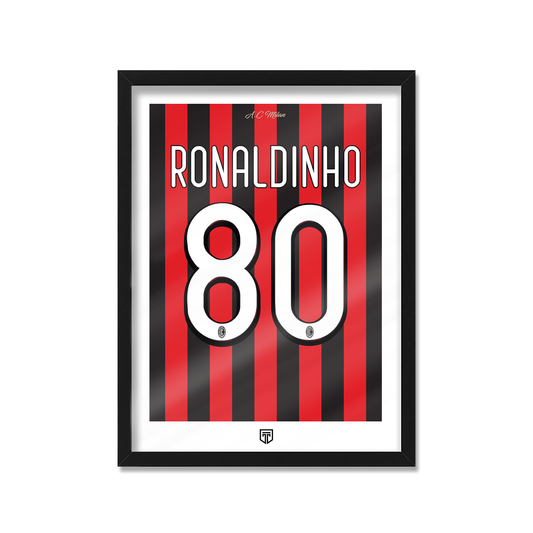 CUADRO AC MILAN 2009 RONALDINHO