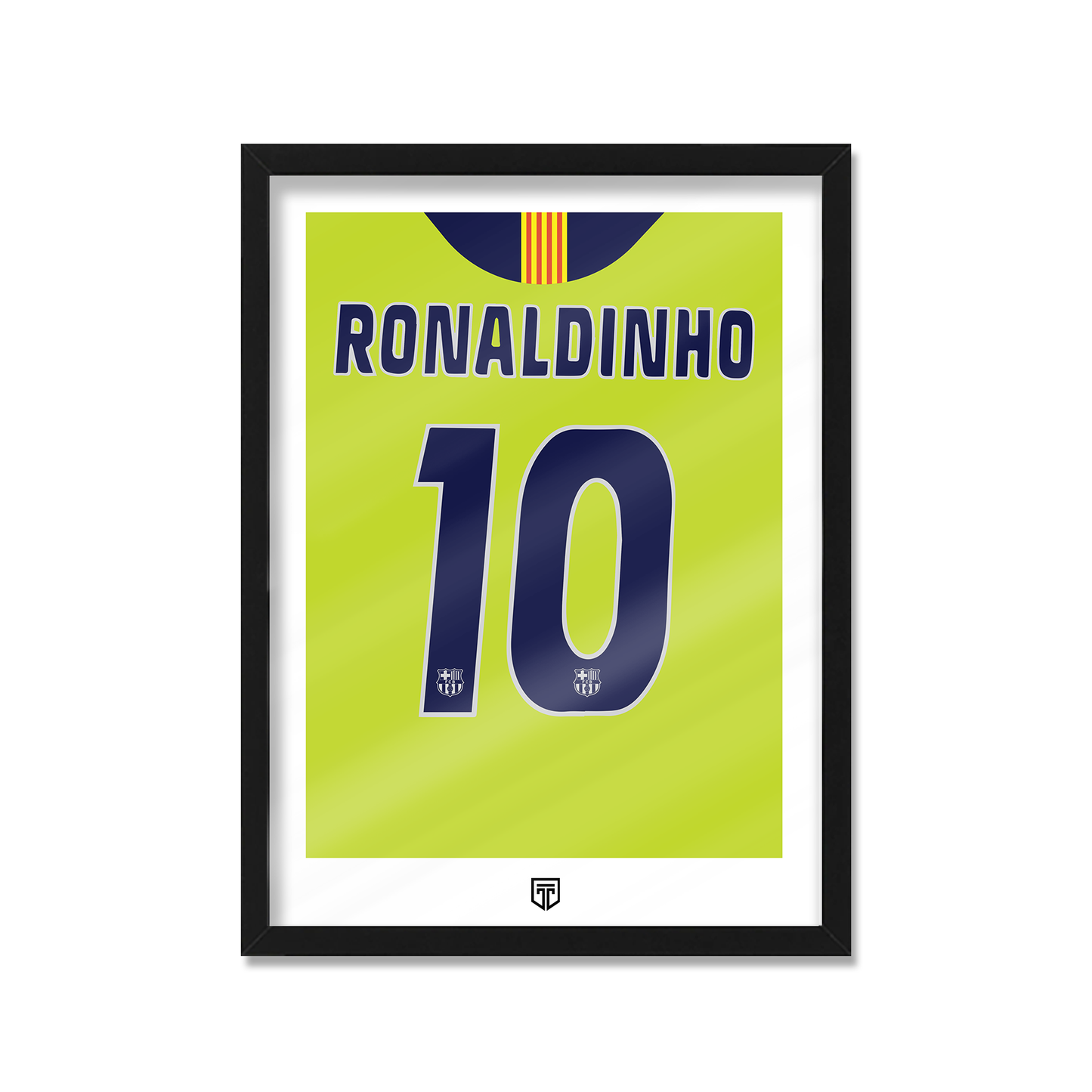 CUADRO BARCELONA 2005 RONALDINHO