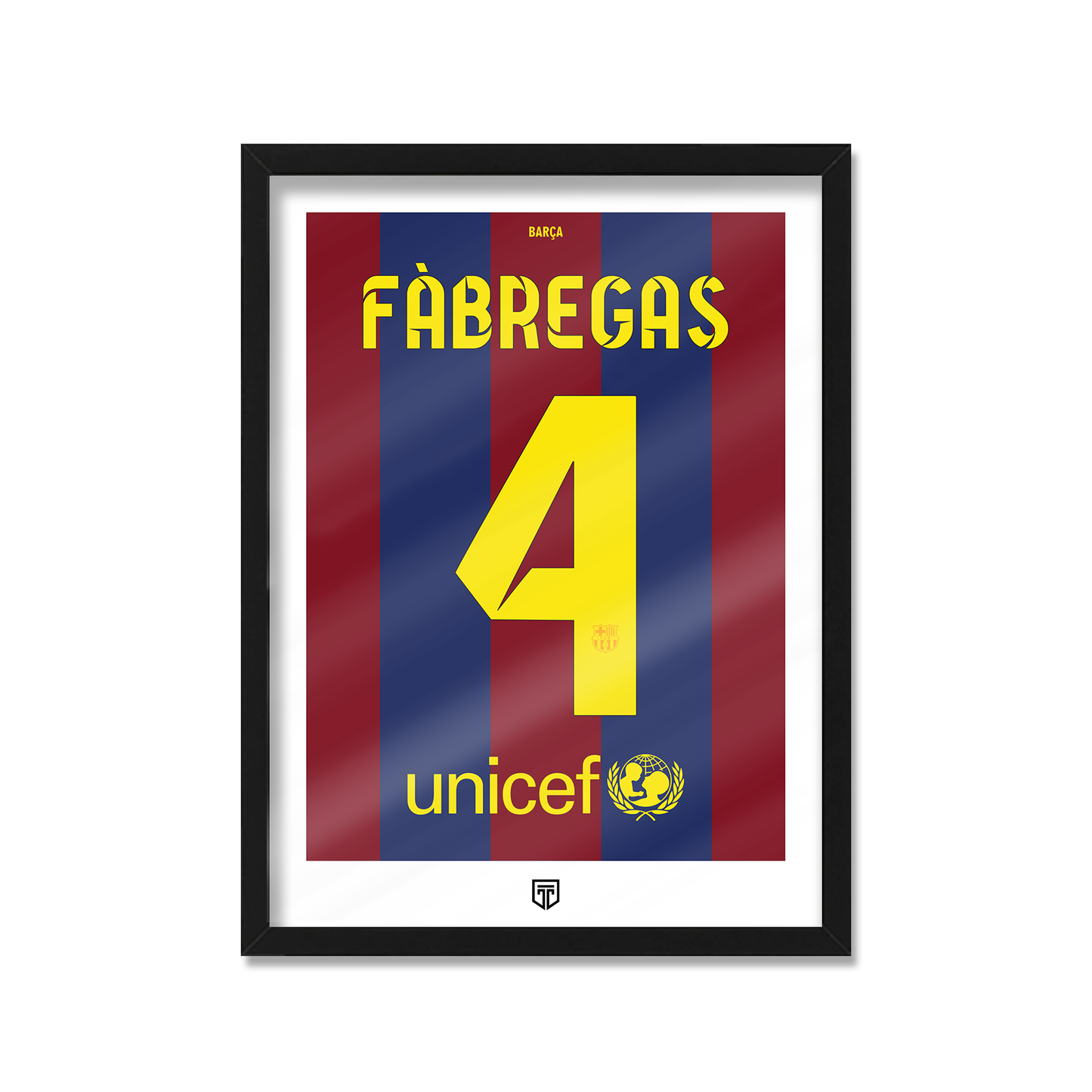 CUADRO BARCELONA 2013 FABREGAS