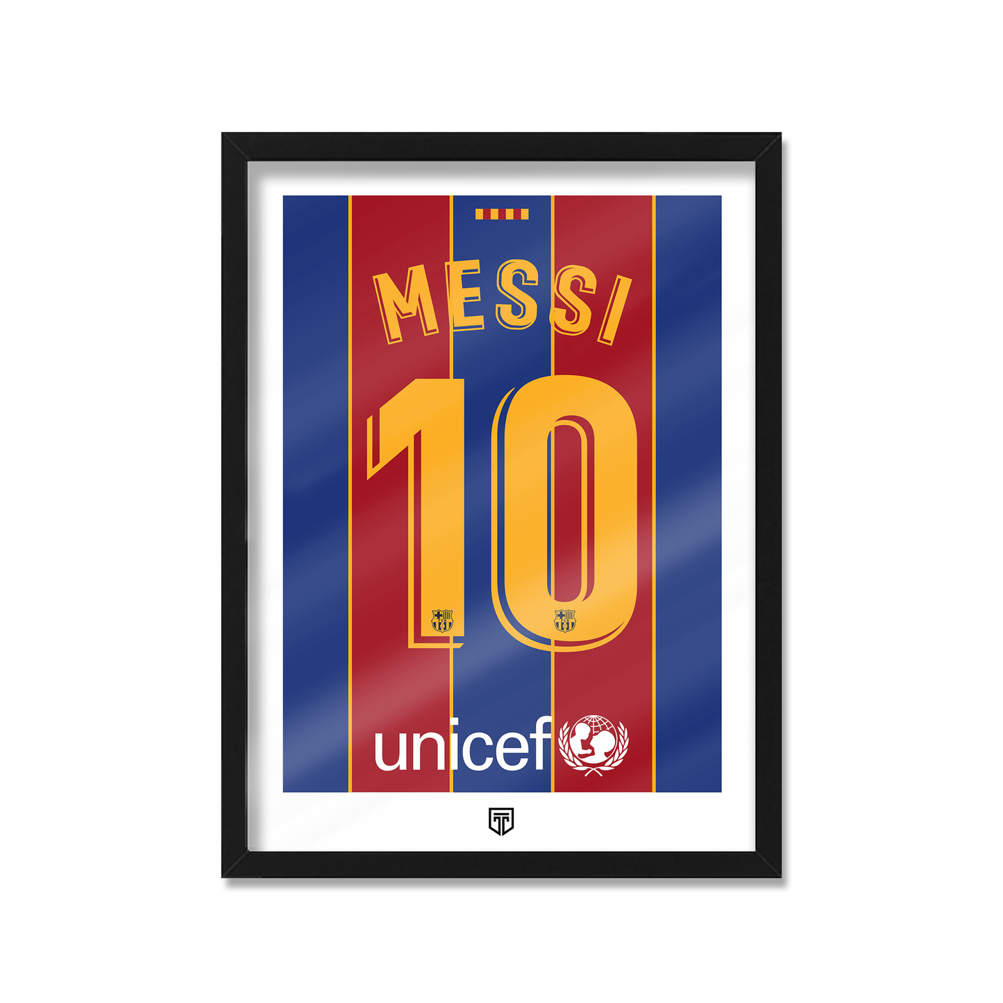 CUADRO BARCELONA 2021 MESSI