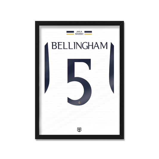 CUADRO BELLINGHAM REAL MADRID
