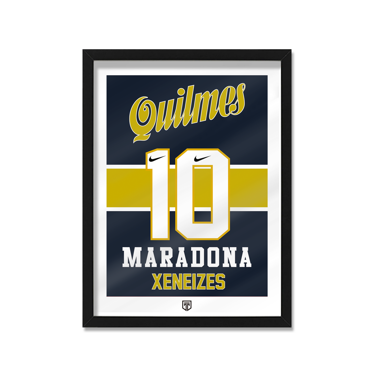 Cuadro Maradona Boca Jrs 1997 Camiseta