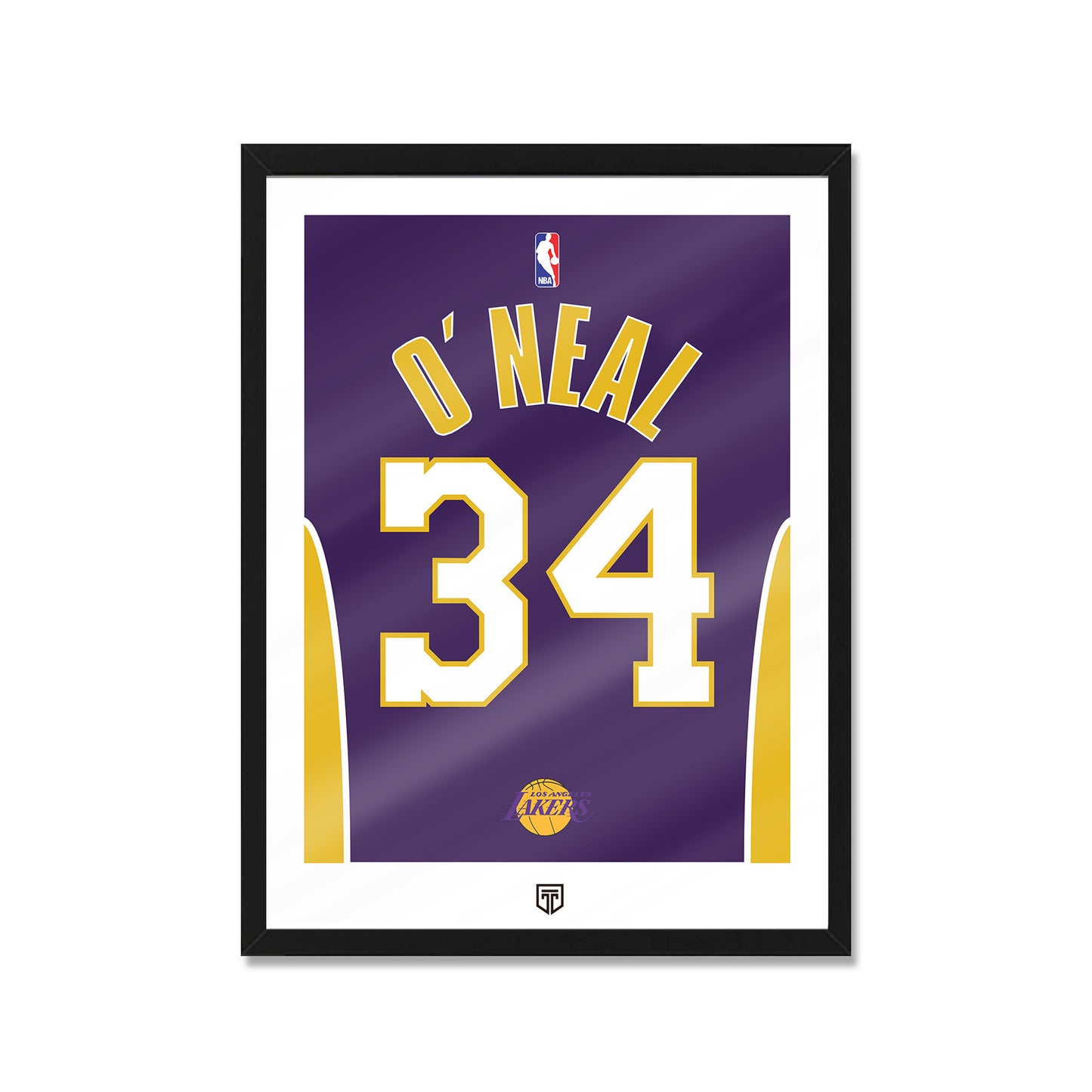 Cuadro O'Neal 34 Lakers