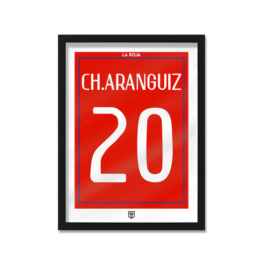 CUADRO CHARLES ARÁNGUIZ CHILE 2016