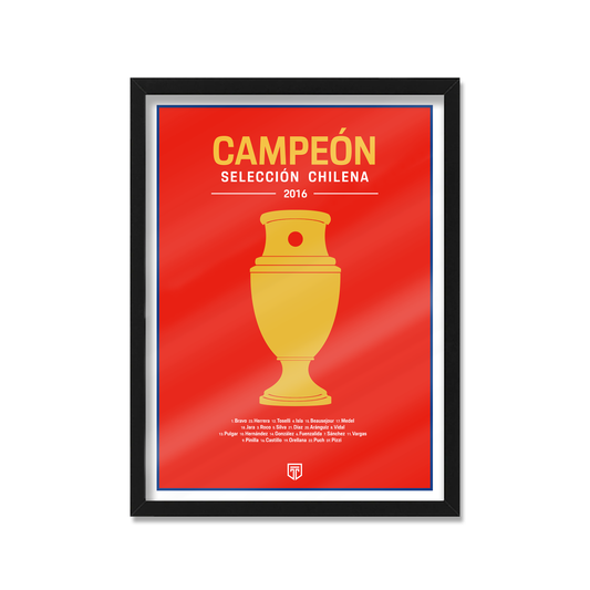 POSTER CHILE COPA AMÉRICA 2016