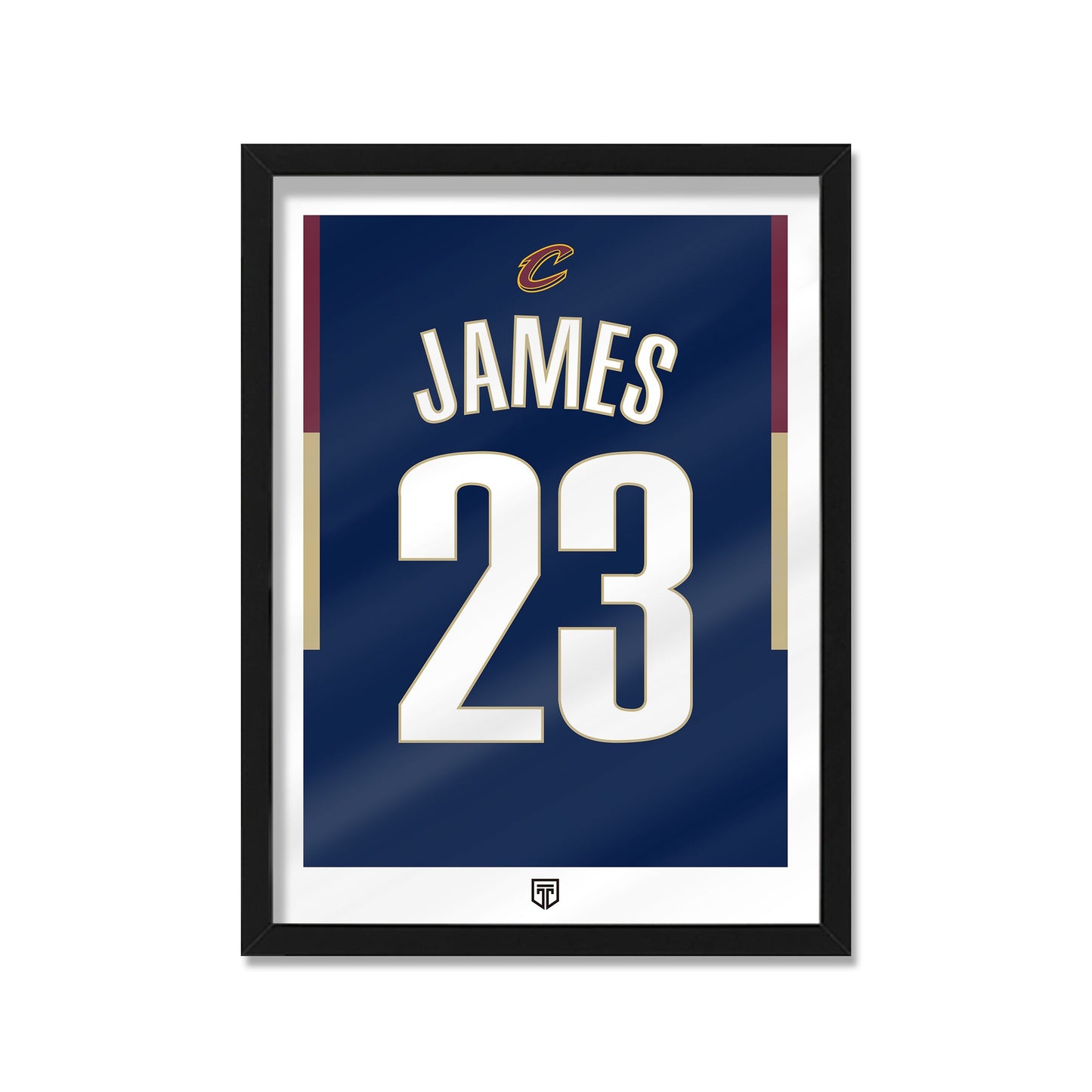 Cuadro Lebron James 23 Cleveland Cavaliers Nba