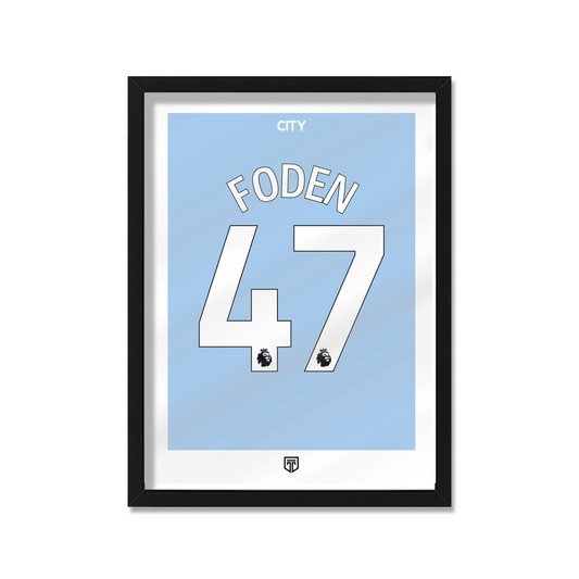 CUADRO FODEN MANCHESTER CITY 2024