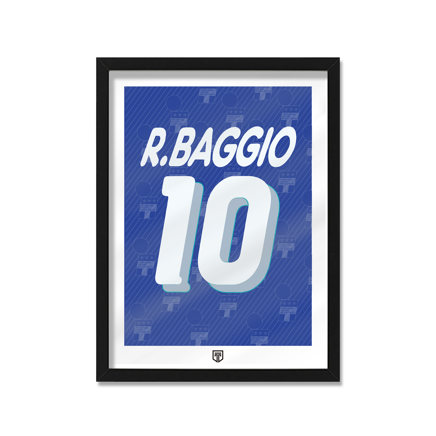 Cuadro Baggio Italia 94 Camiseta