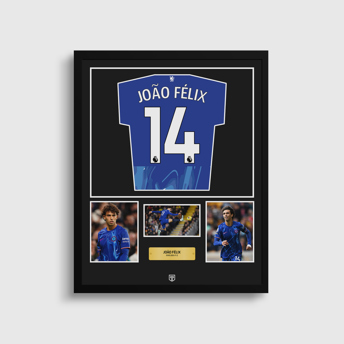 CUADRO JOAO FELIX CHELSEA MEMORABILIA