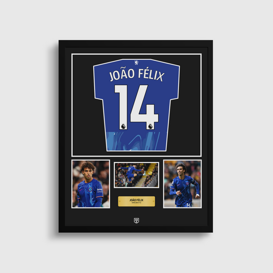 CUADRO JOAO FELIX CHELSEA MEMORABILIA