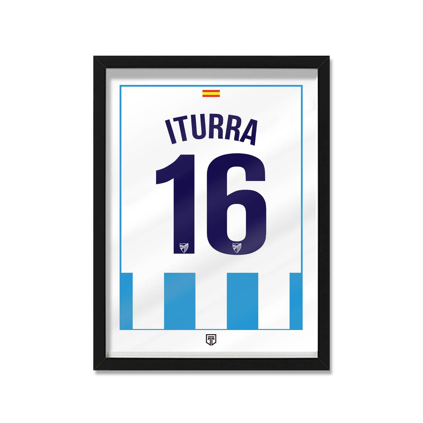 Cuadro Manuel Iturra Malaga Camiseta
