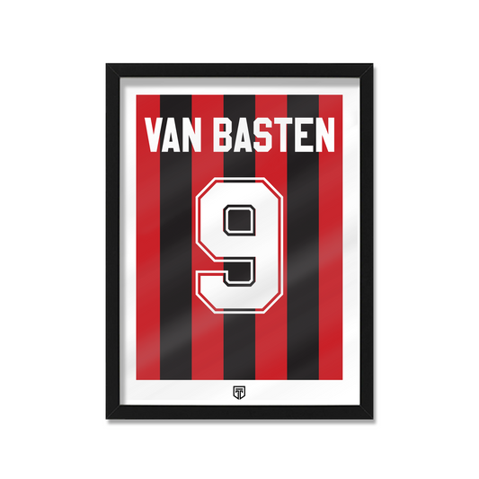 CUADRO VAN BASTEN AC MILAN 1988