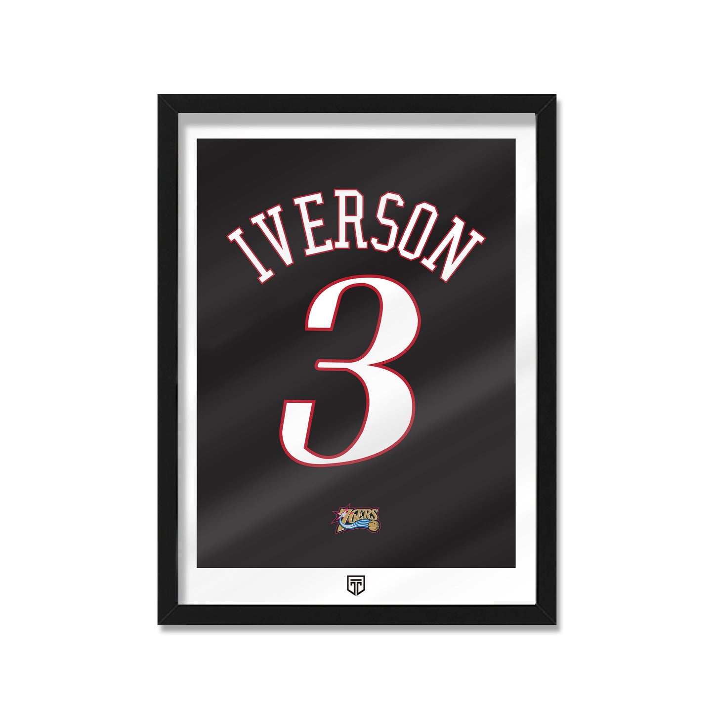 Cuadro Allen Iverson 3 Philadelphia 76Ers Nba
