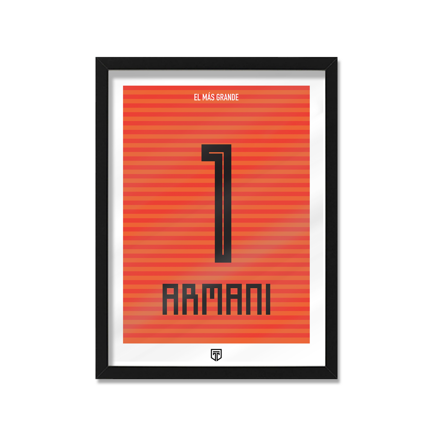 CUADRO ARMANI RIVER PLATE 2018