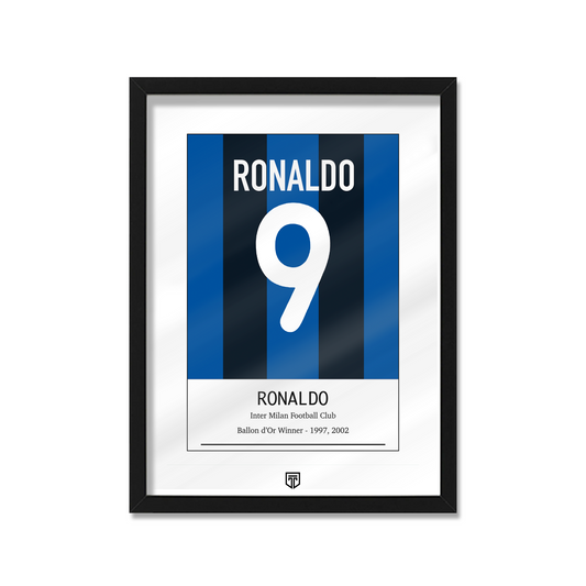 CUADRO RONALDO INTER BALLON D'OR