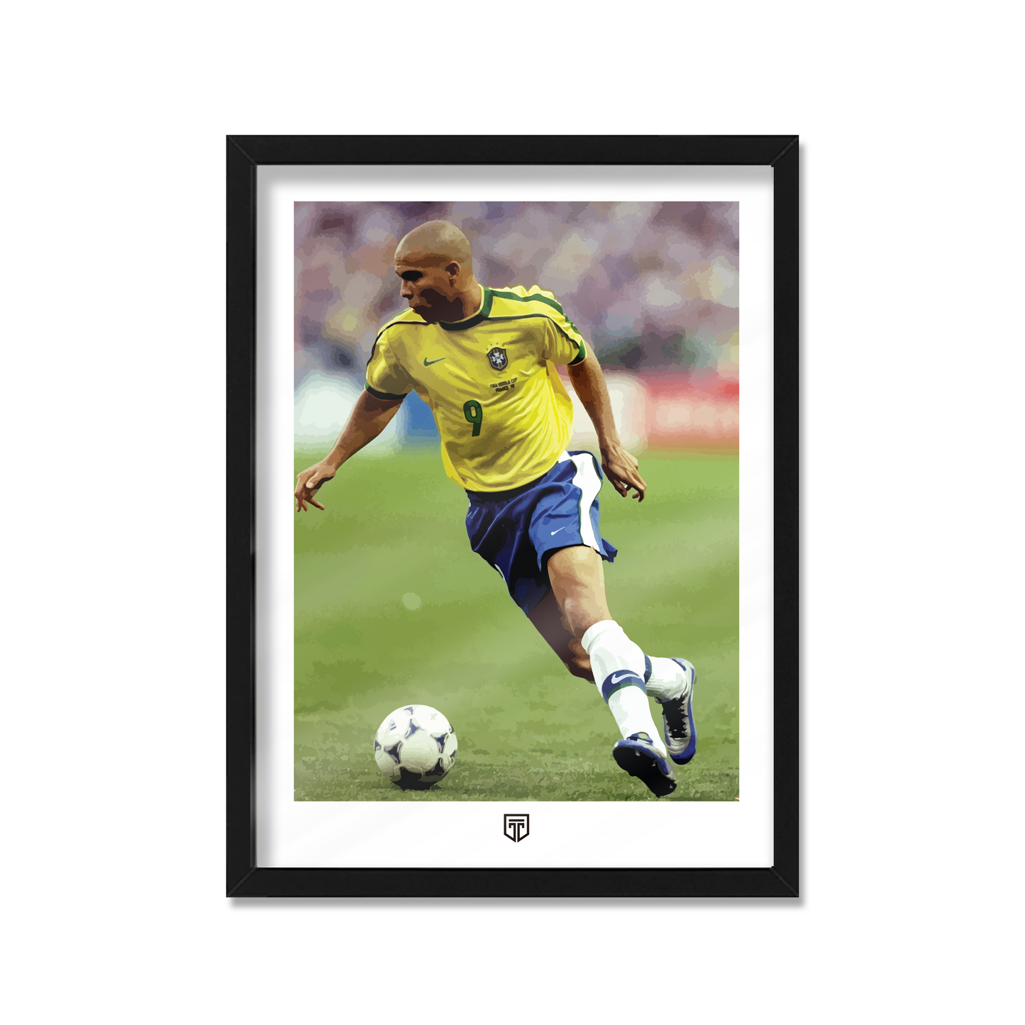 Ronaldo 9 Brasil Ilustración