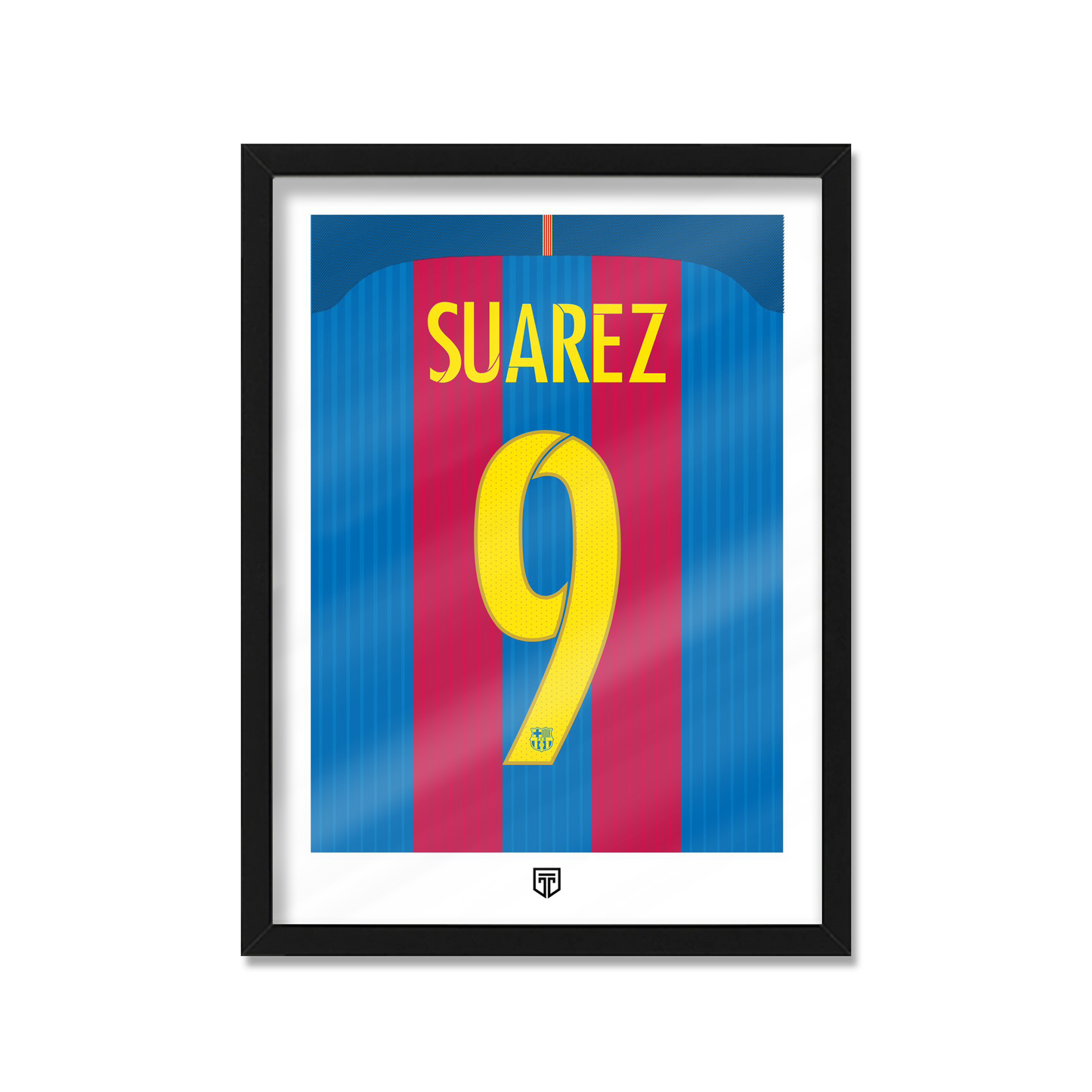 Cuadro Suárez Barcelona 2016 Camiseta