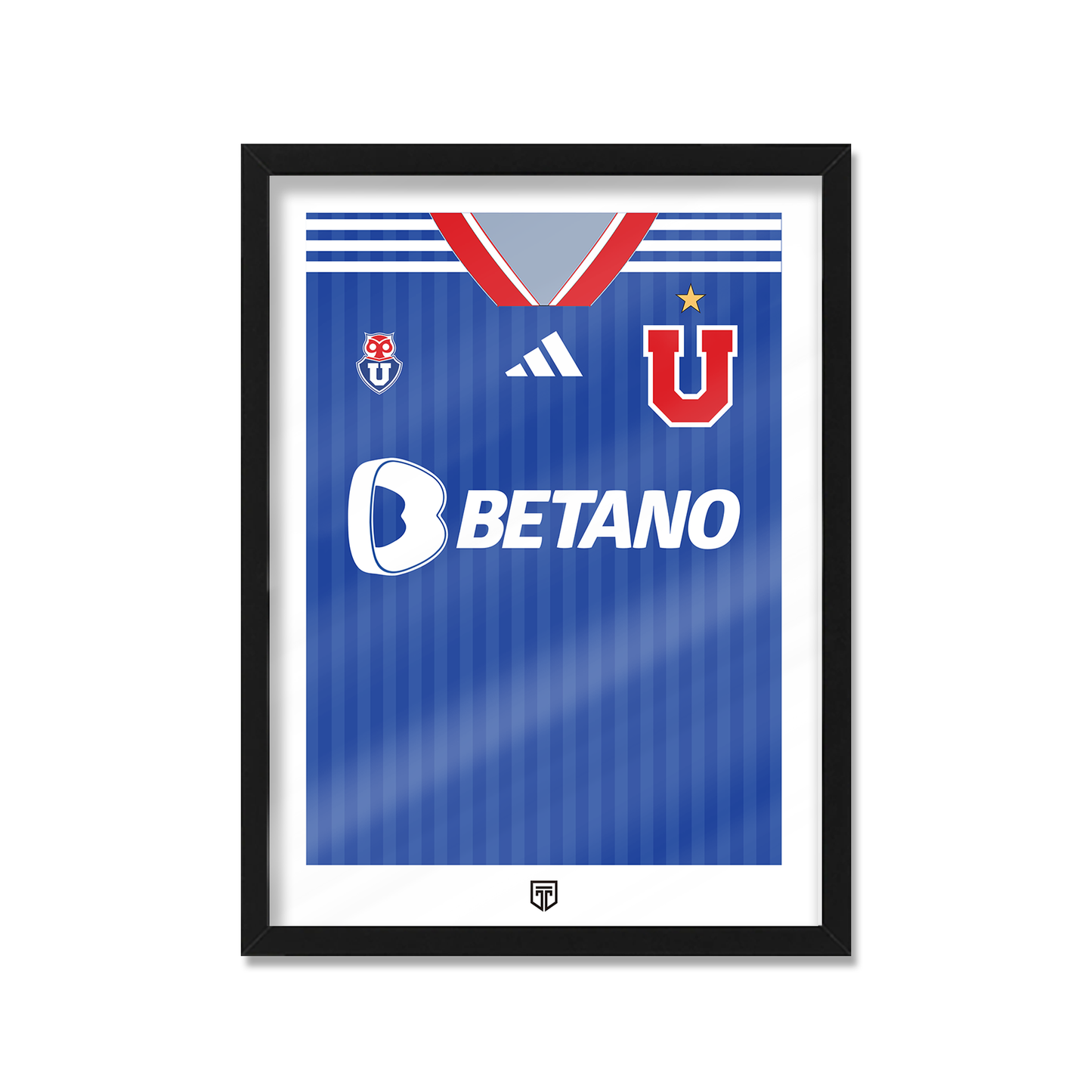 Cuadro Universidad De Chile 2023 Frontal Camiseta