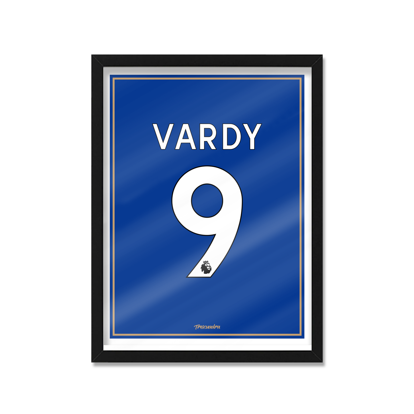 Cuadro Vardy Leicester Camiseta