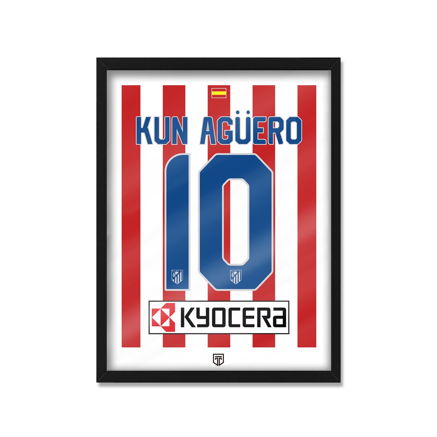 KUN AGÜERO 10 ATLÉTICO DE MADRID 2009