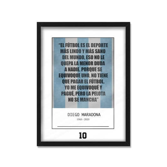 HOMENAJE MARADONA