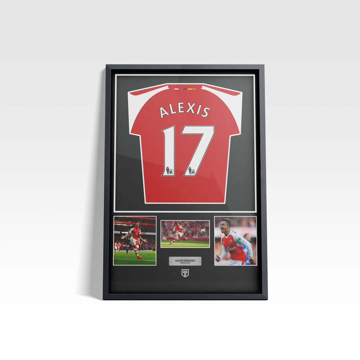 CUADRO ALEXIS 17 ARSENAL MEMORABILIA CUADRO