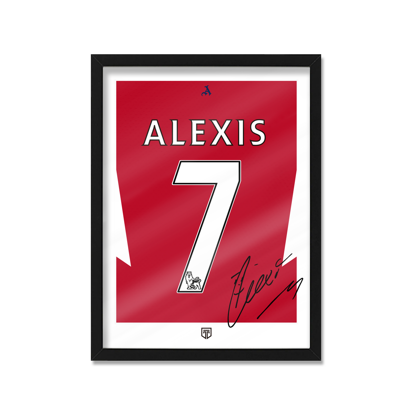 CUADRO ALEXIS ARSENAL 7 SIGN CUADRO