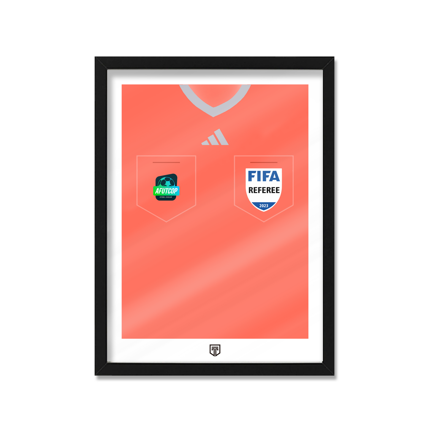 CUADRO ARBITRO FIFA CAMISETA