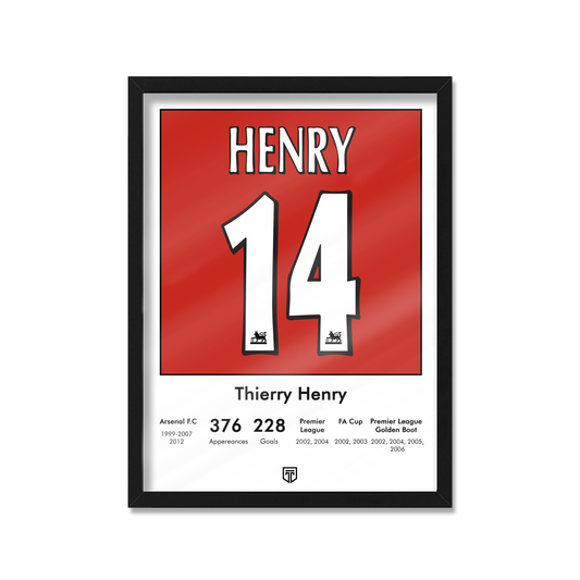 CUADRO ARSENAL HENRY HOF