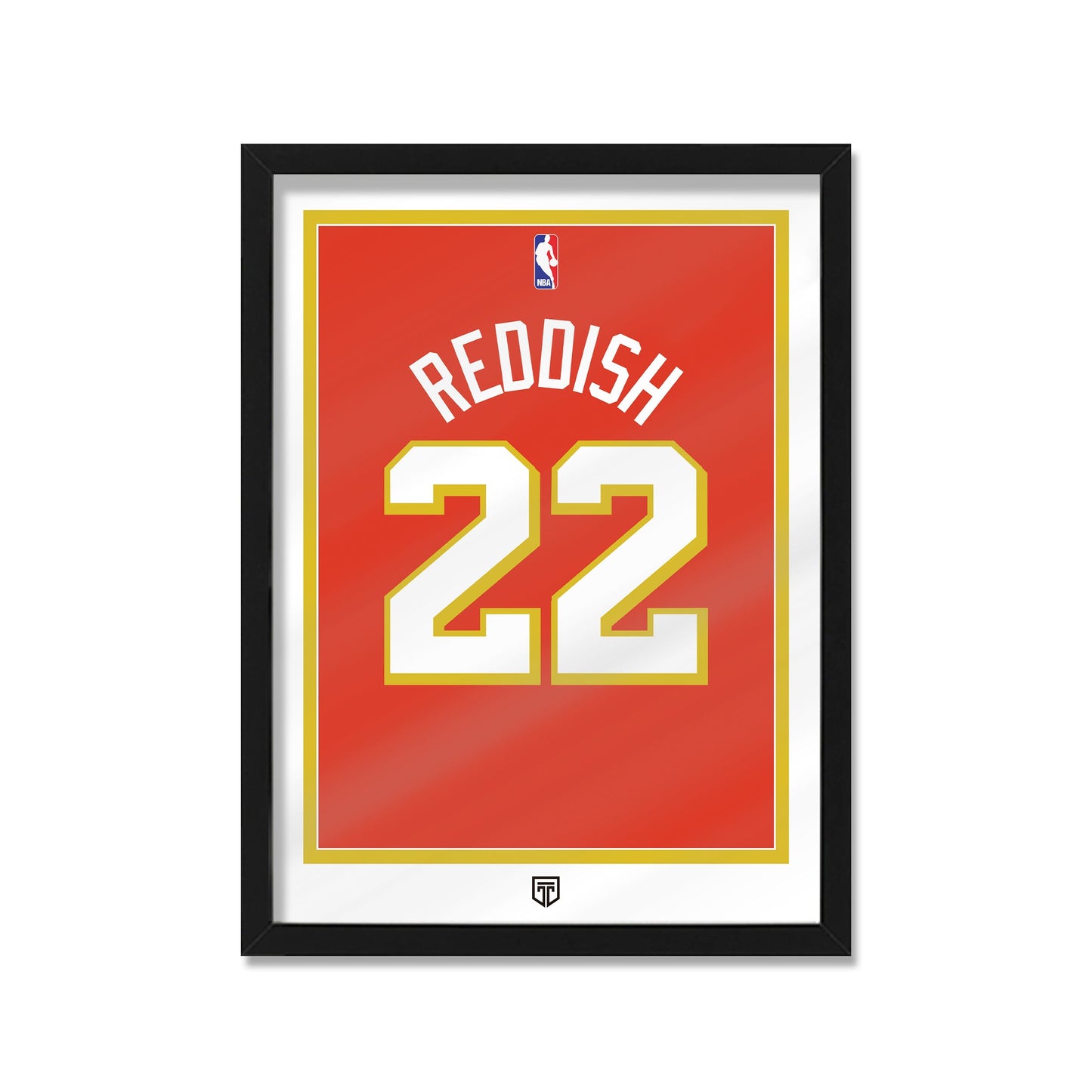 Cuadro Atlanta Hawks Cam Reddish 22 Nba