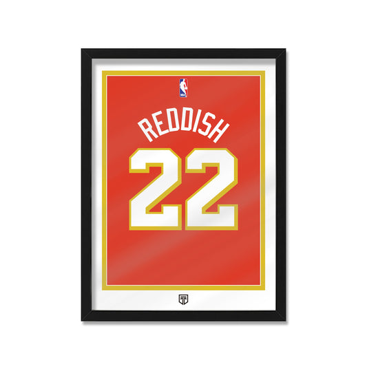 Cuadro Atlanta Hawks Cam Reddish 22 Nba