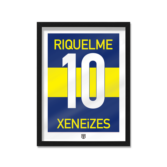 Cuadro Boca Jrs 2000 Riquelme
