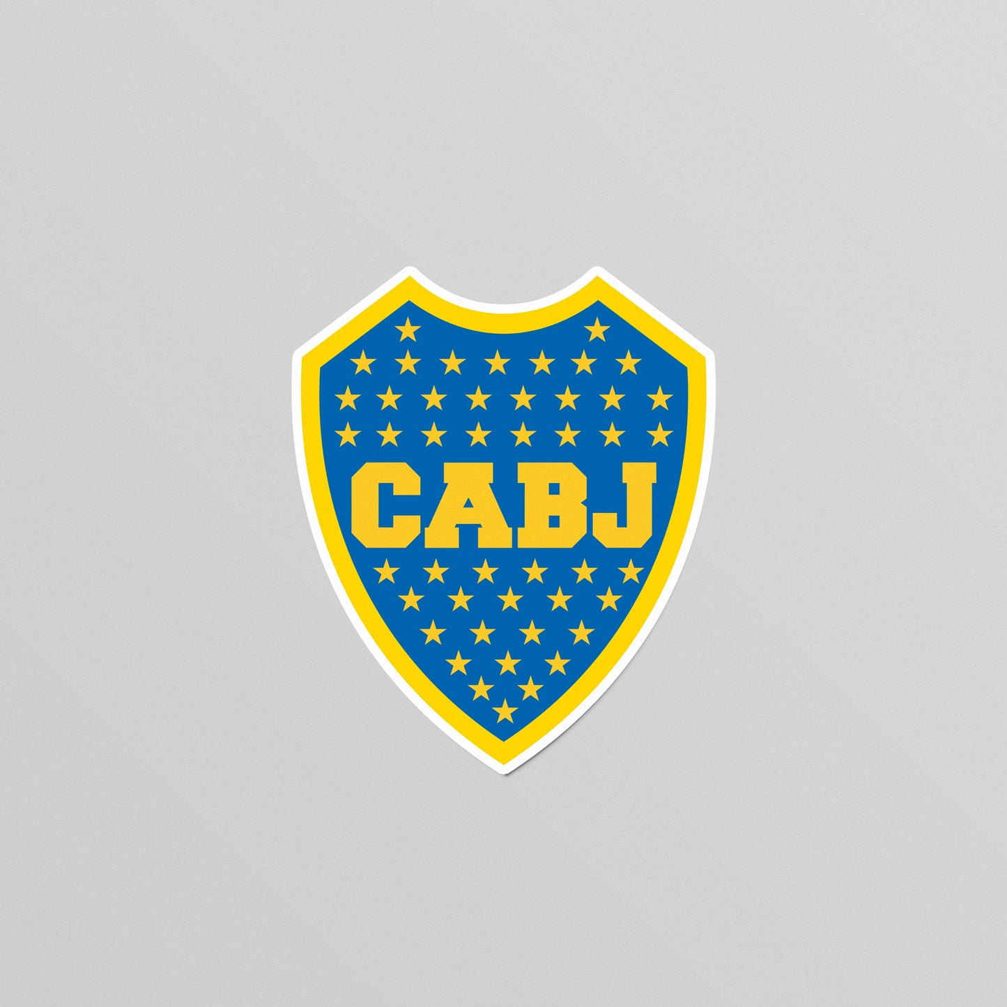 STICKER / LOGO BOCA JRS