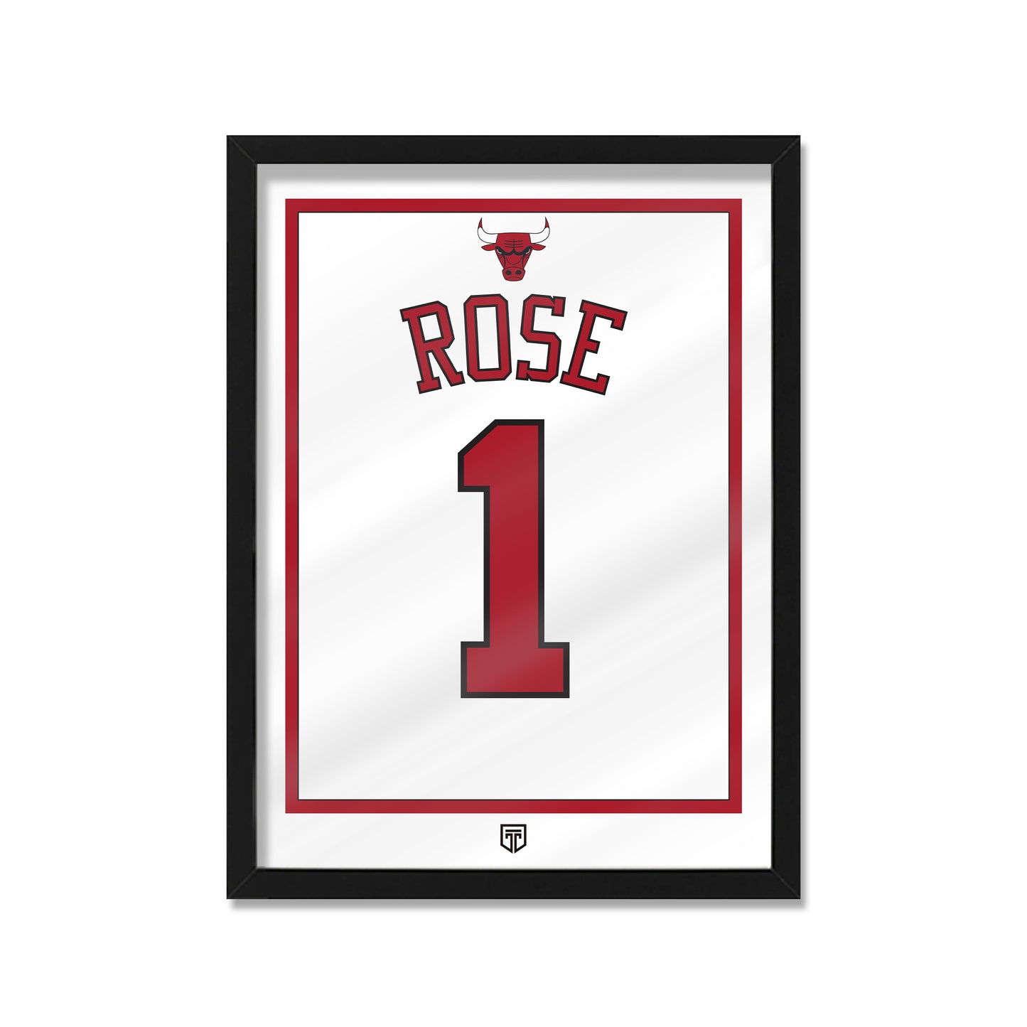 CUADRO DERRICK ROSE CHICAGO BULLS NBA