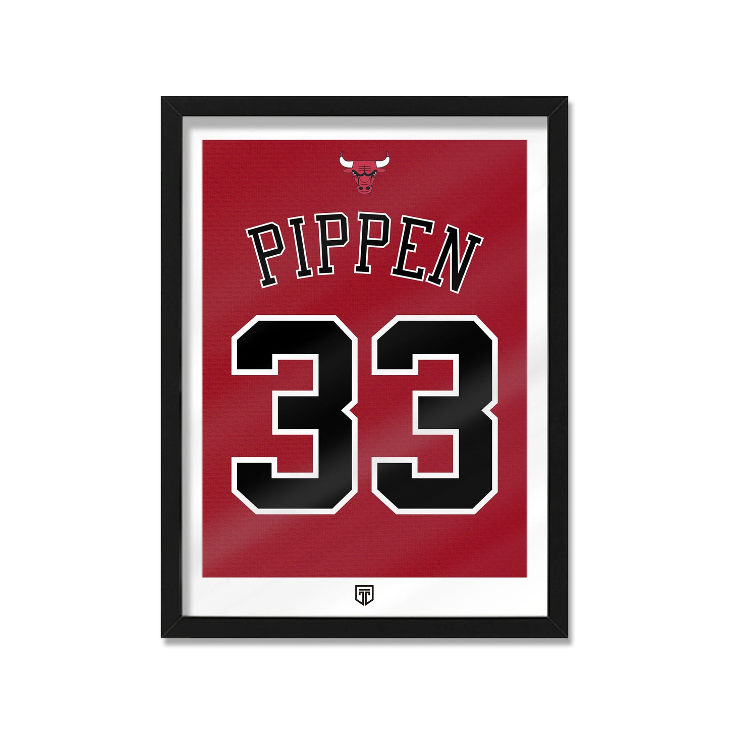 Cuadro Scottie Pippen 33 Chicago Bulls Nba