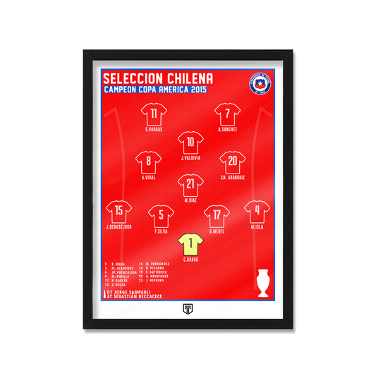 CHILE SQUAD 2015