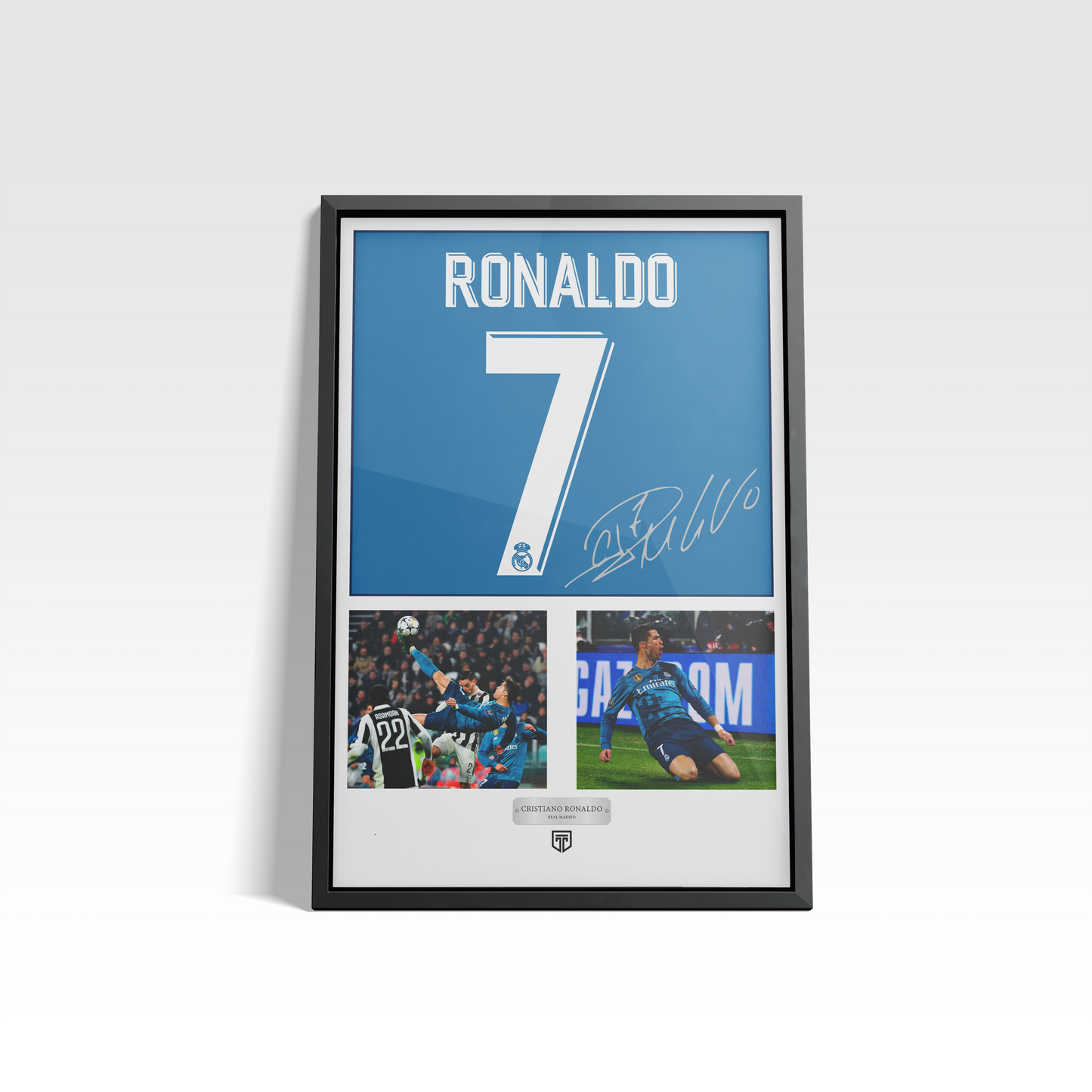 CR7 REAL MADRID CELESTE MEMORABILIA