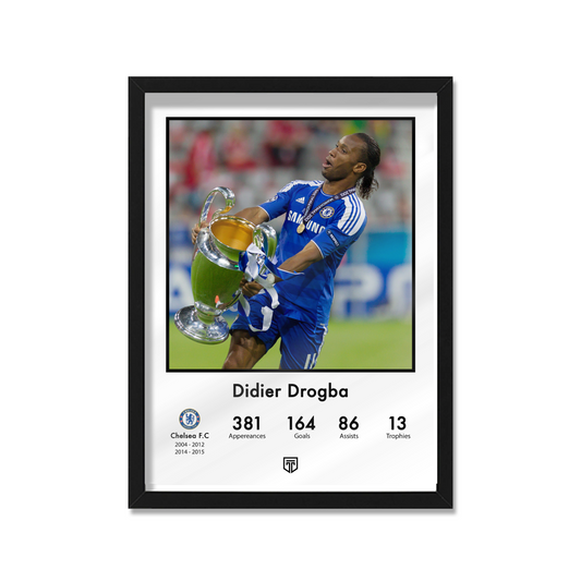 CUADRO DROGBA CHELSEA HOF