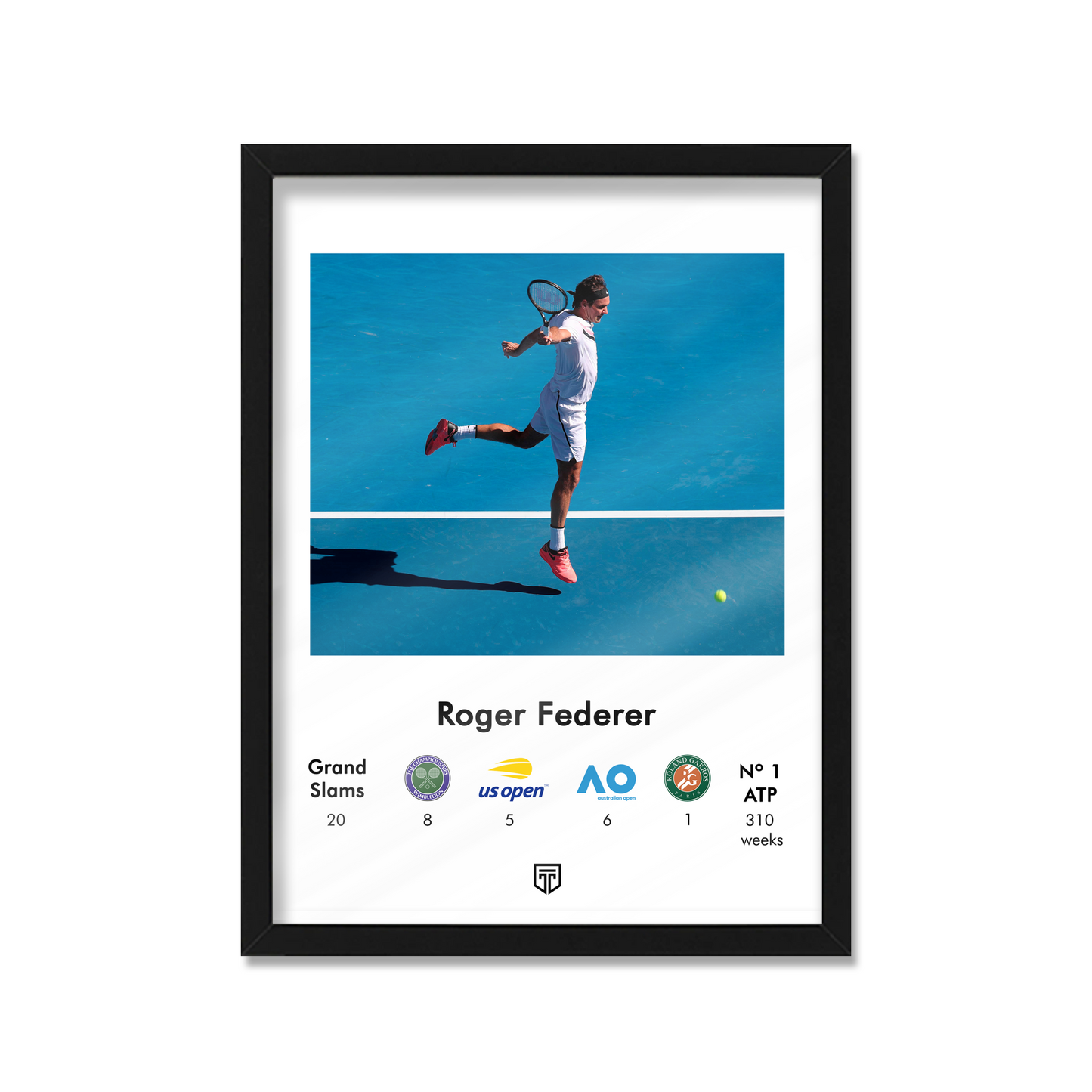 Cuadro Federer Hall Of Fame | Poster