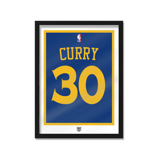 CUADRO STEPHEN CURRY 30 GOLDEN STATE WARRIORS NBA