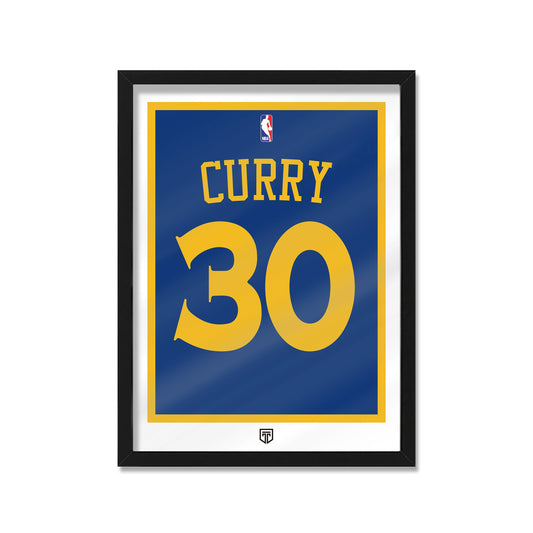 Cuadro Stephen Curry 30 Golden State Warriors Nba