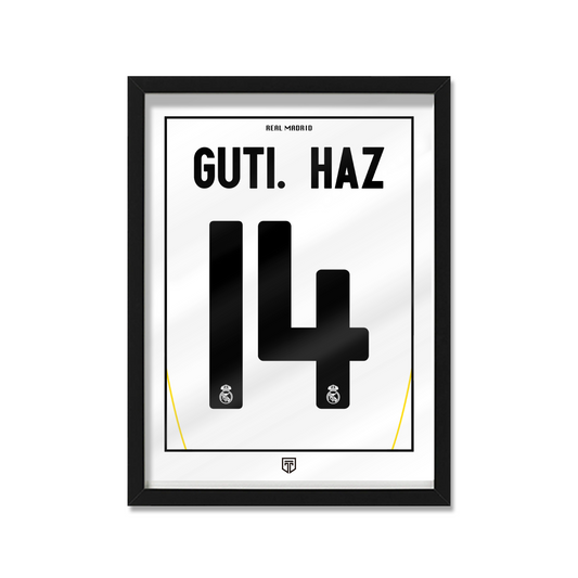 CUADRO GUTI REAL MADRID