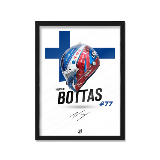 Poster Valteri Bottas F1