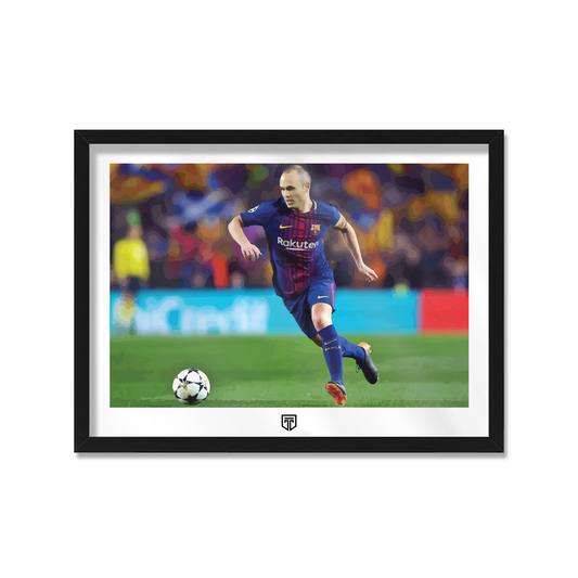 CUADRO INIESTA ILUSTRACIÓN