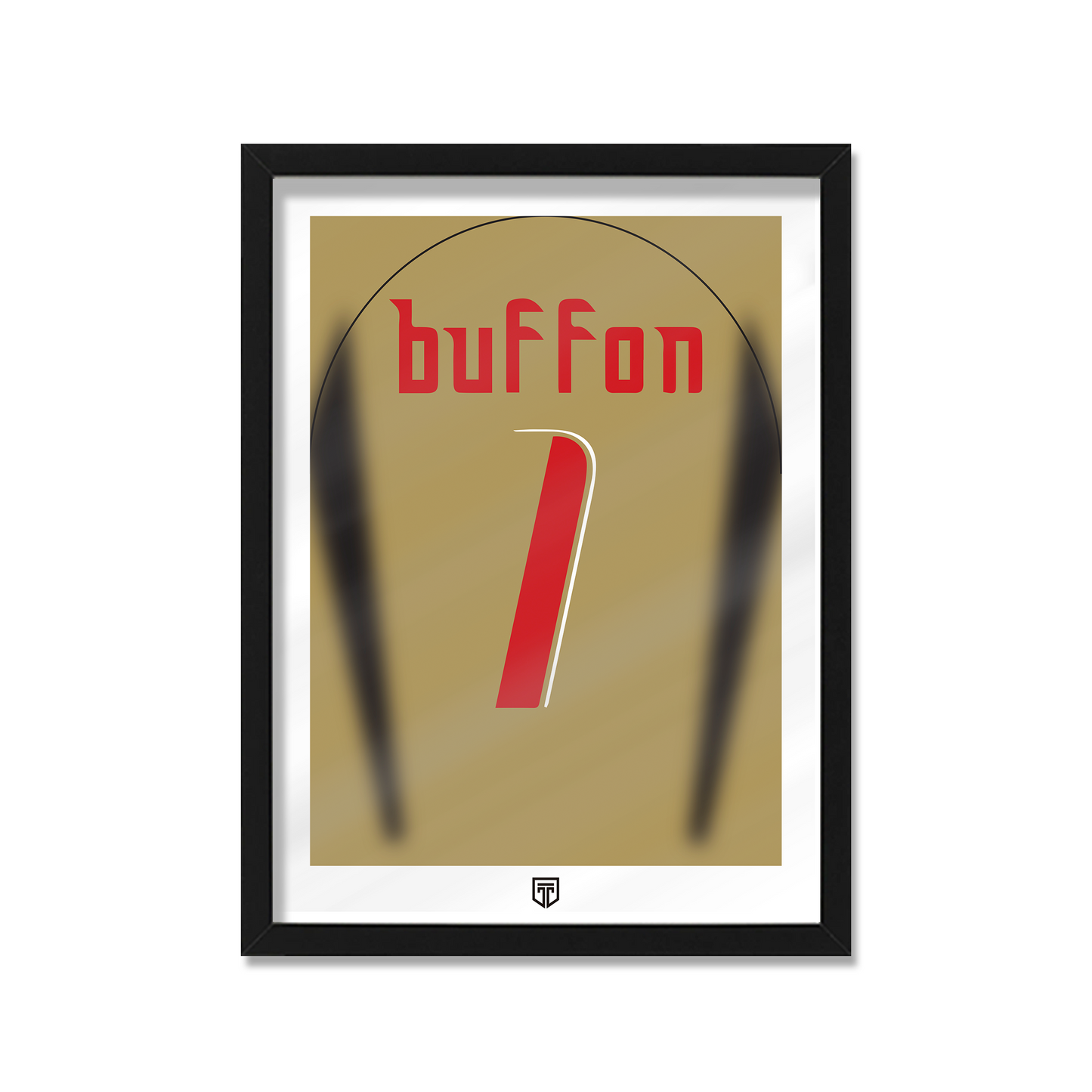 Cuadro Buffon Italia 2006 Camiseta