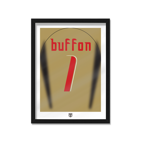 Cuadro Buffon Italia 2006 Camiseta